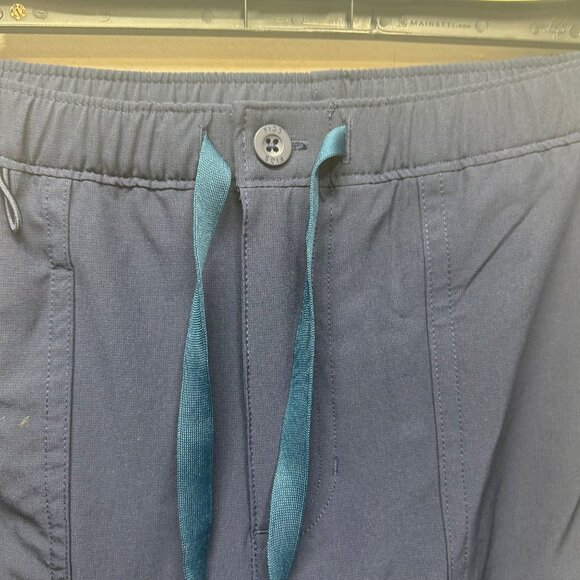 Figs Technical Collection Navy Blue Scrub Pants XS/S Elastic Waist Drawstring Po - Picture 3 of 11